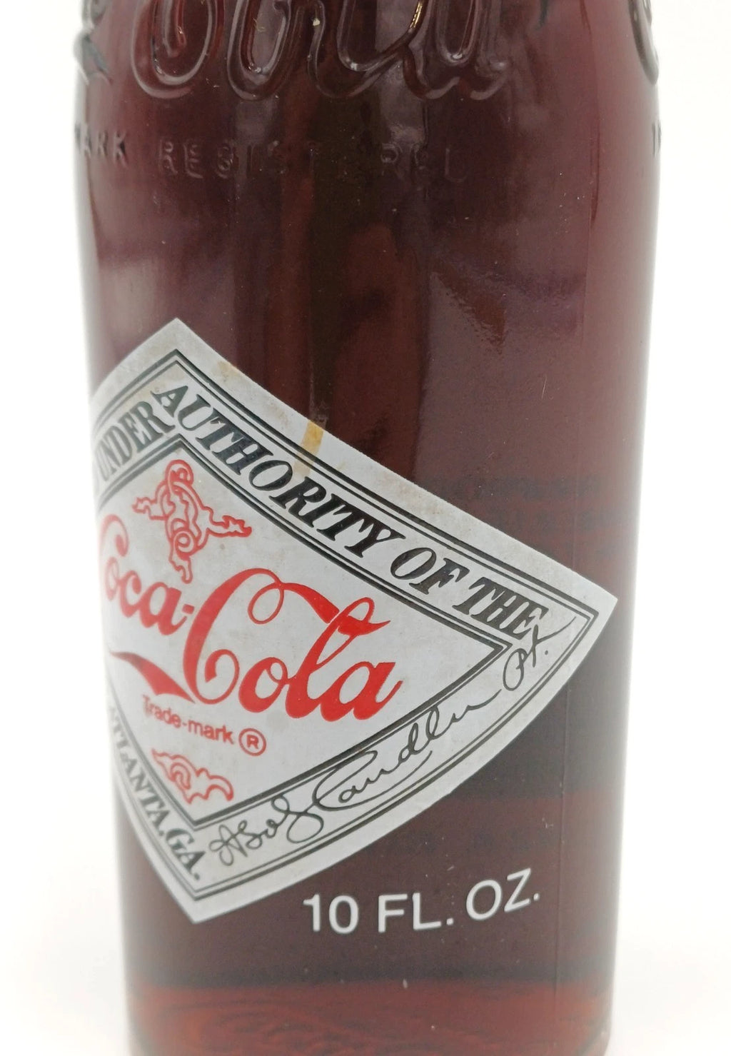 Coca-Cola – Cassetta originale con 24 bottiglie in vetro – 1977