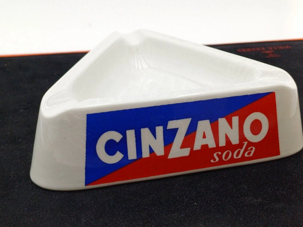 Cinzano Soda – Portacenere pubblicitario Richard Ginori Made in Italy