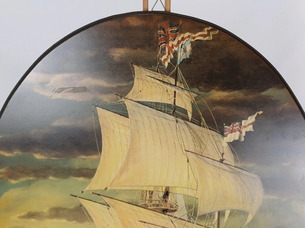 John Martin's – Quadro pubblicitario in legno con veliero