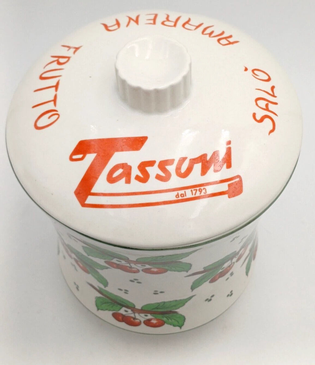 Tassoni – Vaso Amarene Salò in porcellana CAM