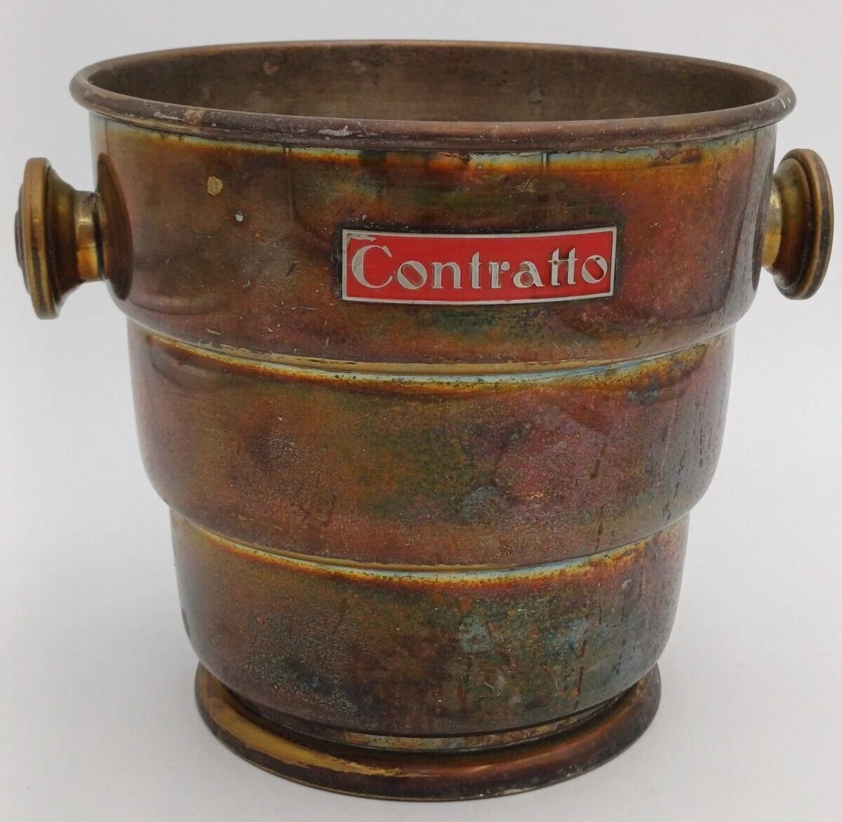 Contratto – Secchiello per ghiaccio vintage anni '50/'60