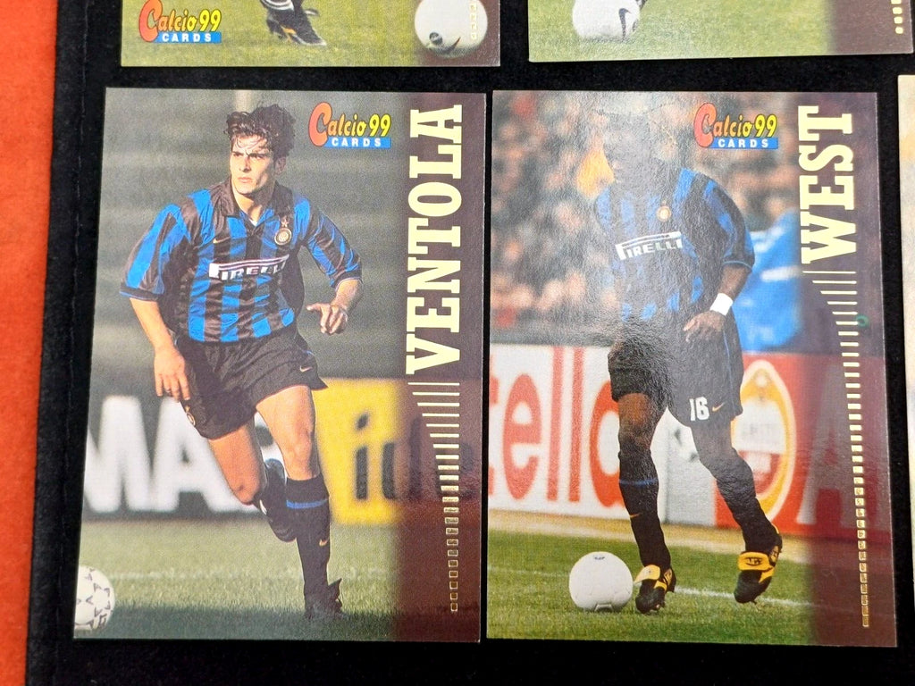 Panini Calcio 1999 – Lotto 9 card Inter
