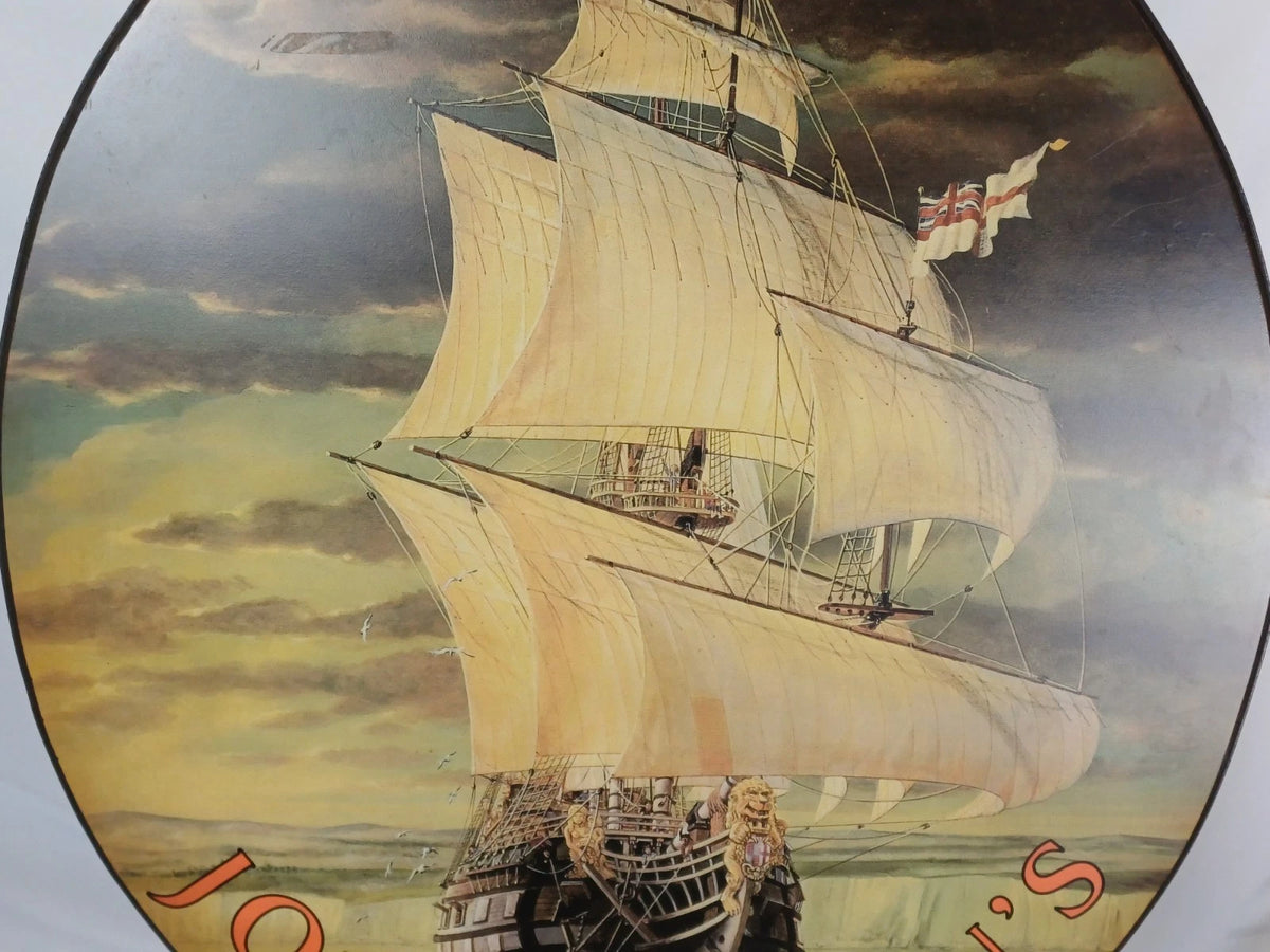 John Martin's – Quadro pubblicitario in legno con veliero