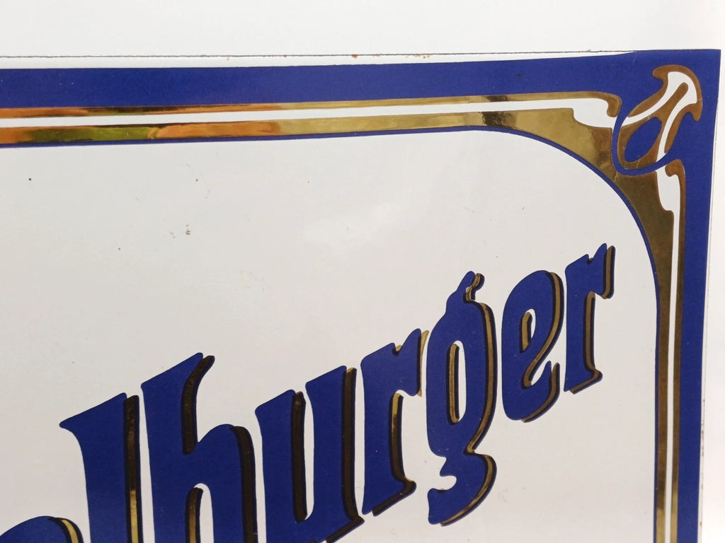 Wieselburger Bier – Insegna pubblicitaria in metallo smaltato