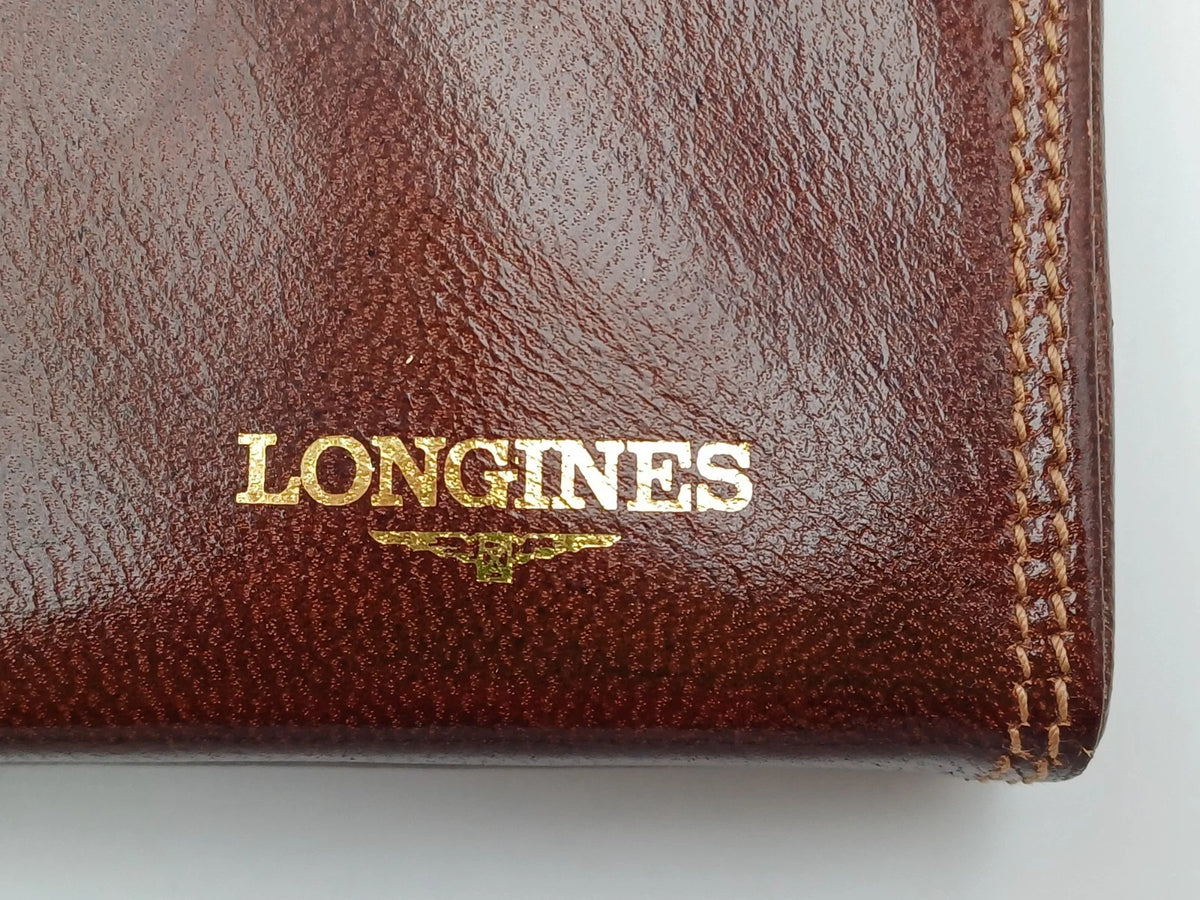 Longines – Custodia in pelle anni '60 per cronografo