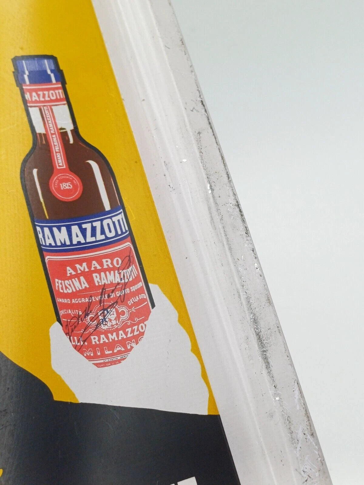 Ramazzotti – Raro vassoio pubblicitario vintage anni '60