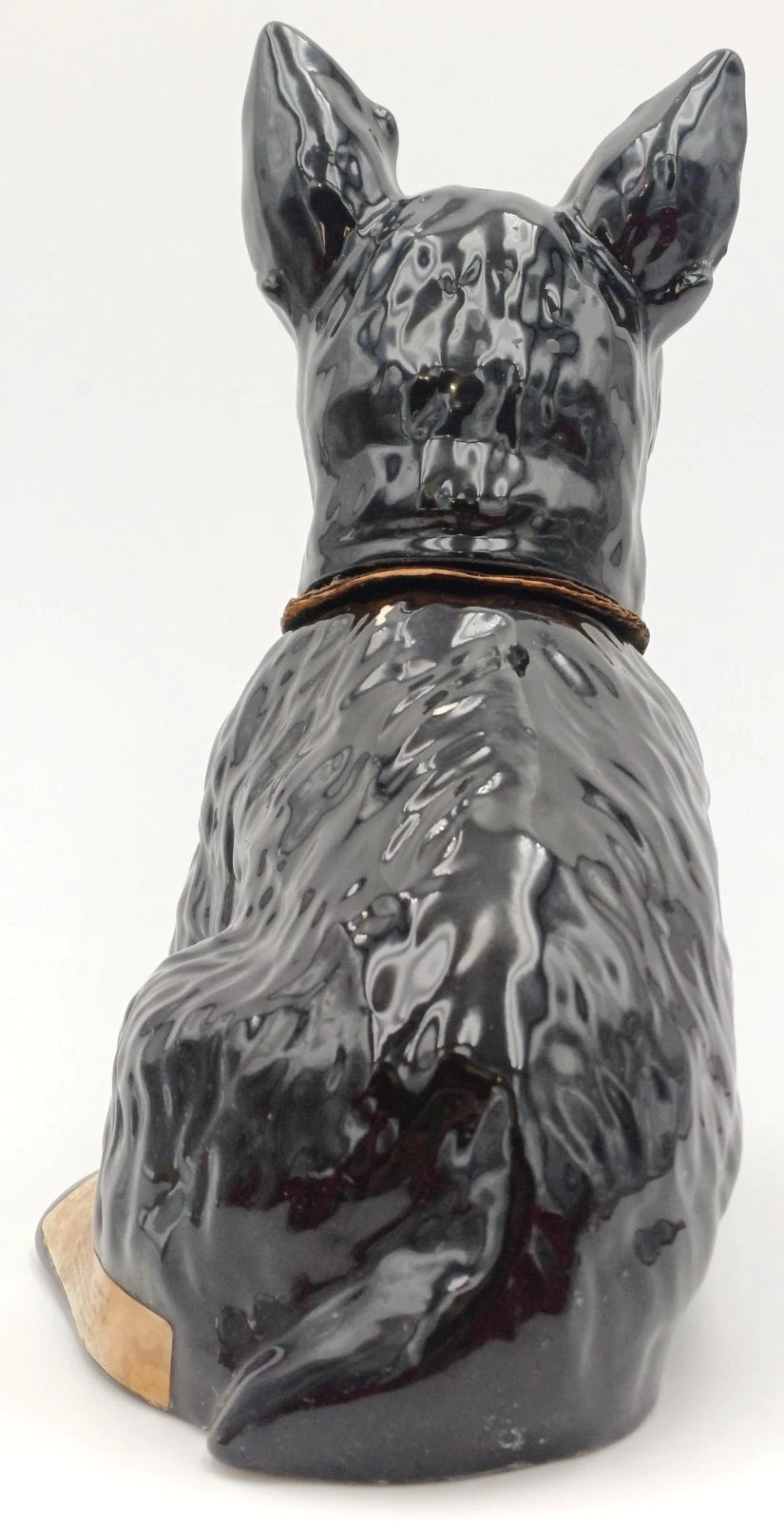 Black & White – Decanter Terrier Dog pubblicitario in ceramica