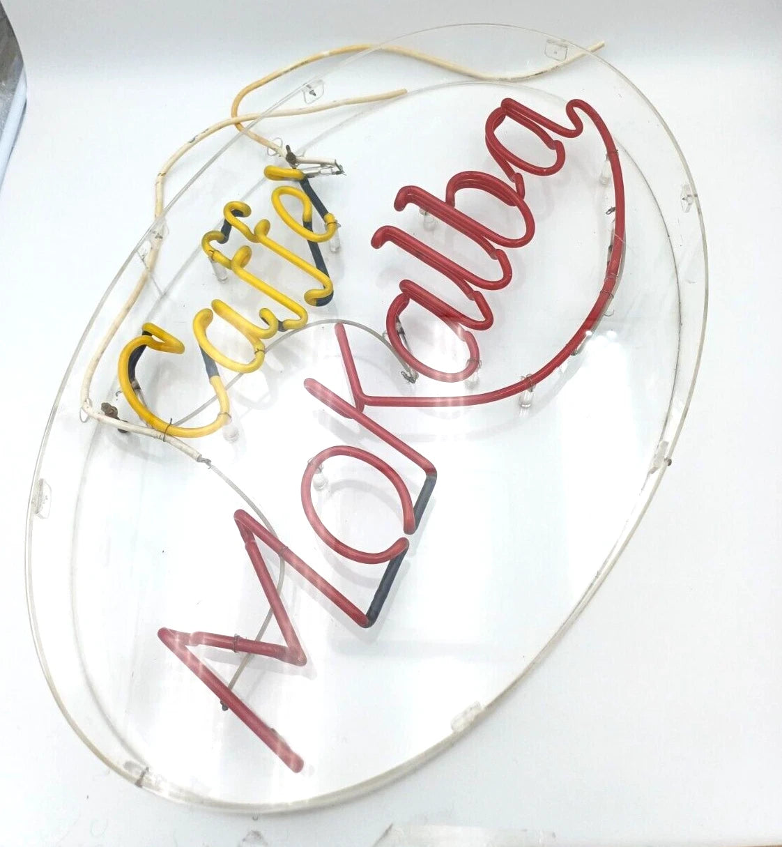 Mokalba Caffè – Insegna luminosa al neon vintage