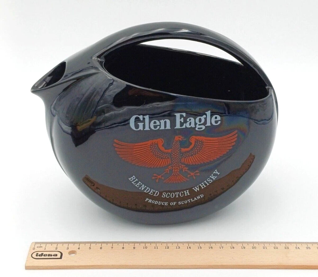 Glen Eagle Whisky – Caraffa pubblicitaria in ceramica Euroceramiche Vicenza
