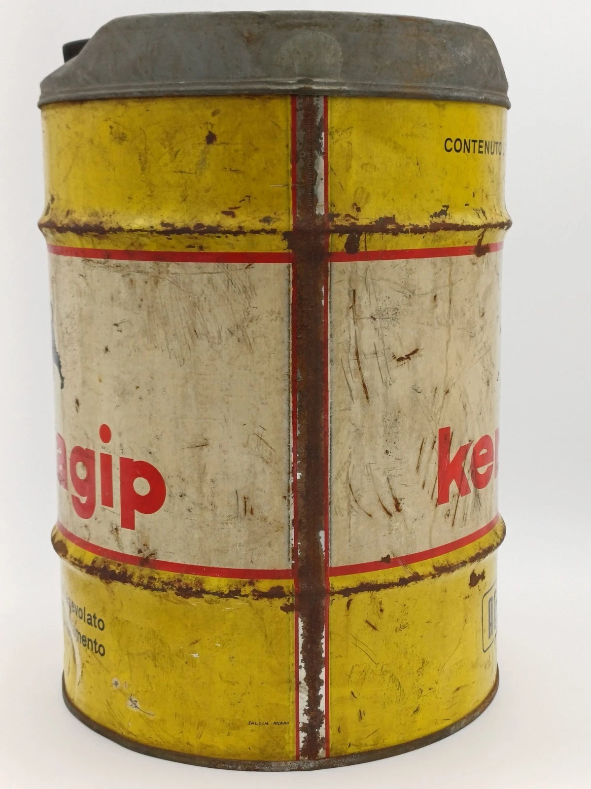 Agip Kerosagip – Bidone originale in latta da 20 litri