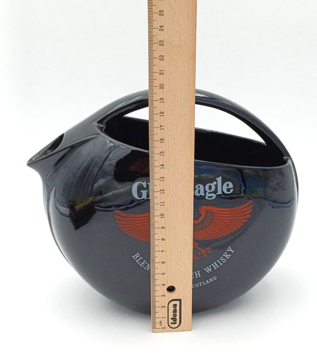 Glen Eagle Whisky – Caraffa pubblicitaria in ceramica Euroceramiche Vicenza