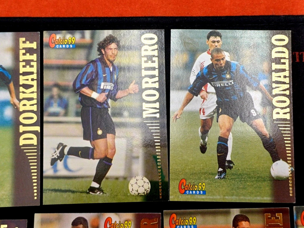 Panini Calcio 1999 – Lotto 9 card Inter