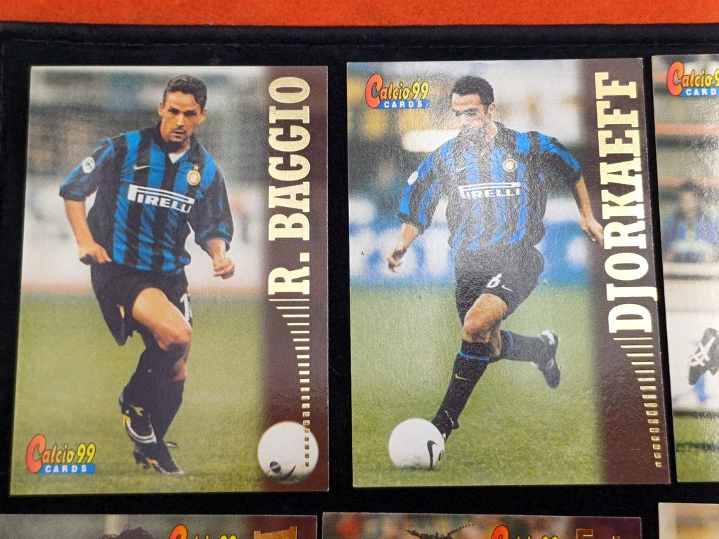 Panini Calcio 1999 – Lotto 9 card Inter