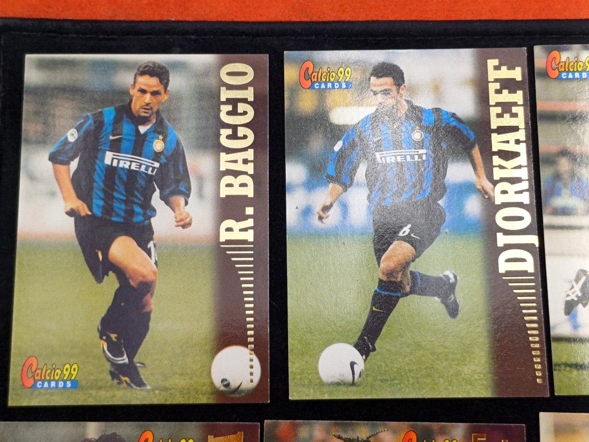 Panini Calcio 1999 – Lotto 9 card Inter