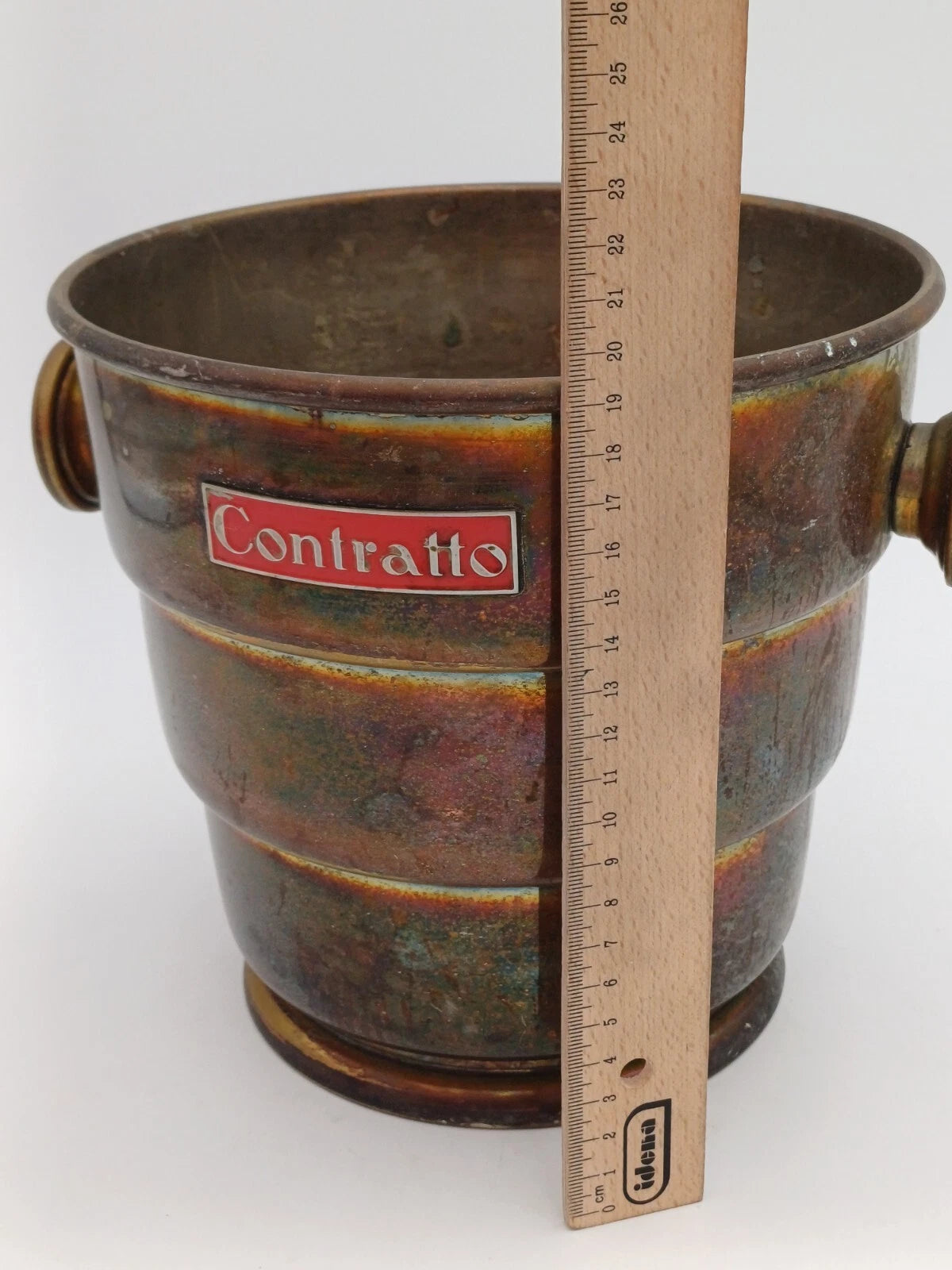 Contratto – Secchiello per ghiaccio vintage anni '50/'60