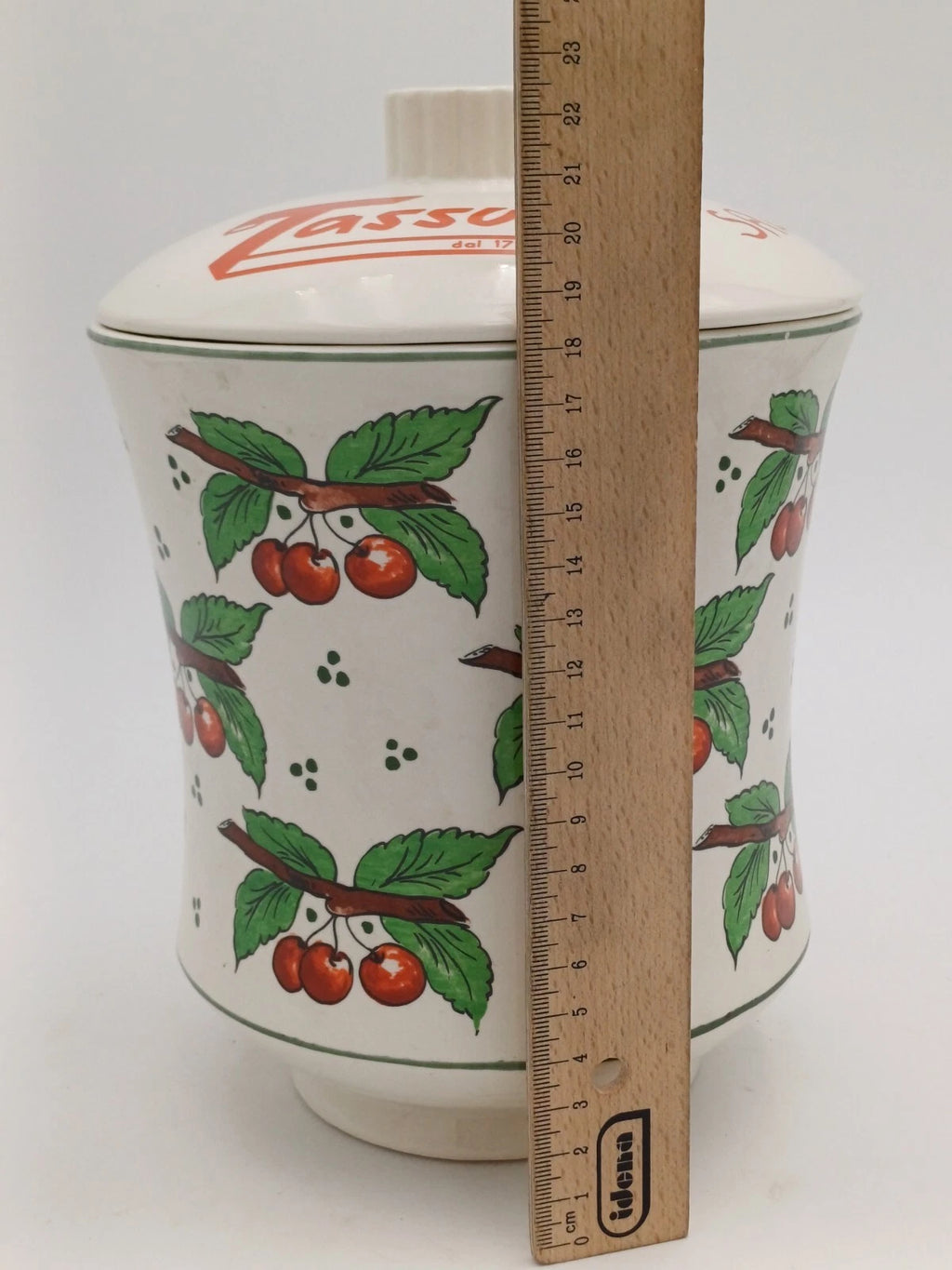 Tassoni – Vaso Amarene Salò in porcellana CAM