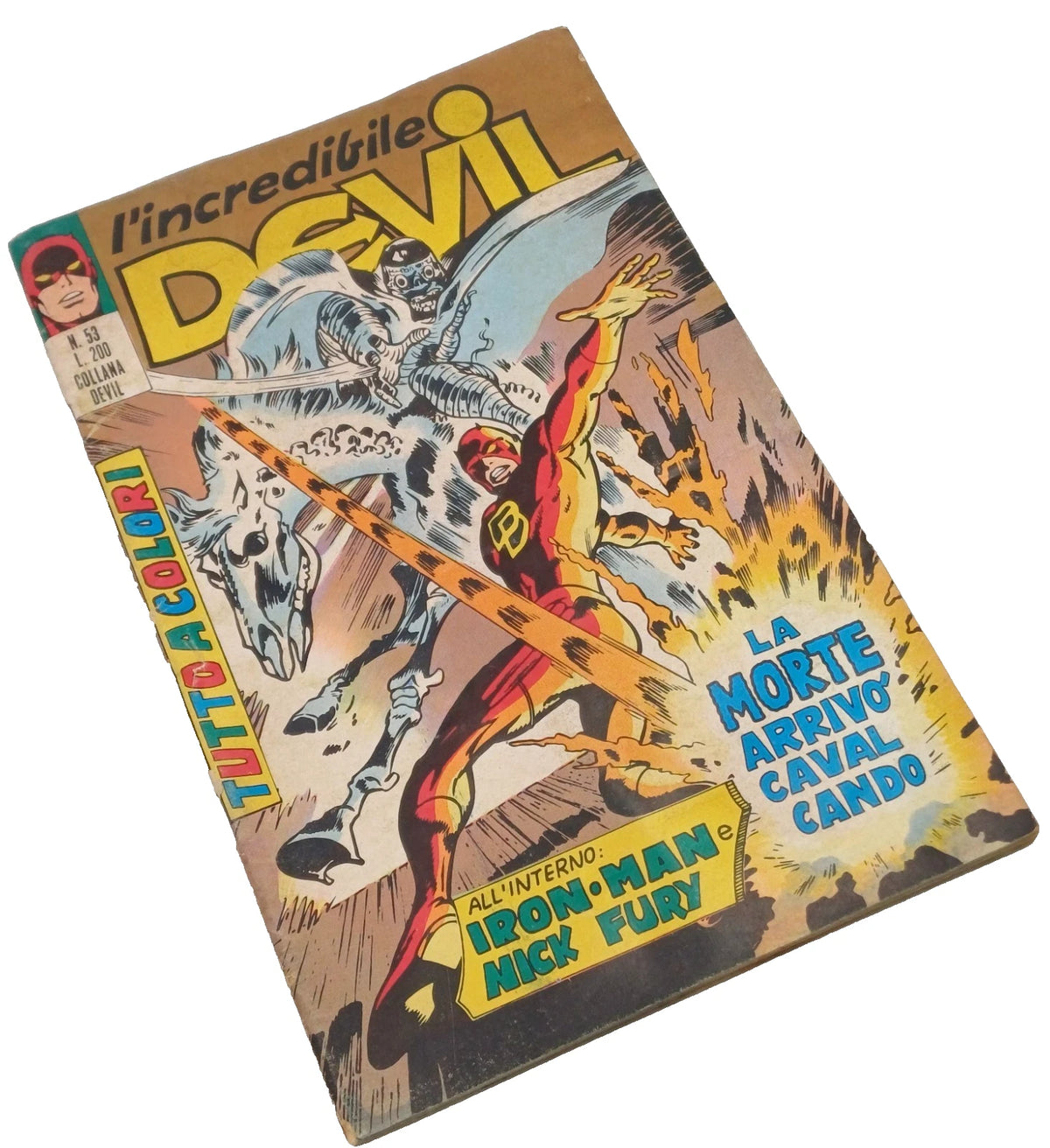 L'Incredibile Devil n. 53 – “La morte arrivò cavalcando” – Marvel 1976