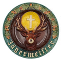 Jägermeister – Piatto pubblicitario in ceramica con cervo in 3D