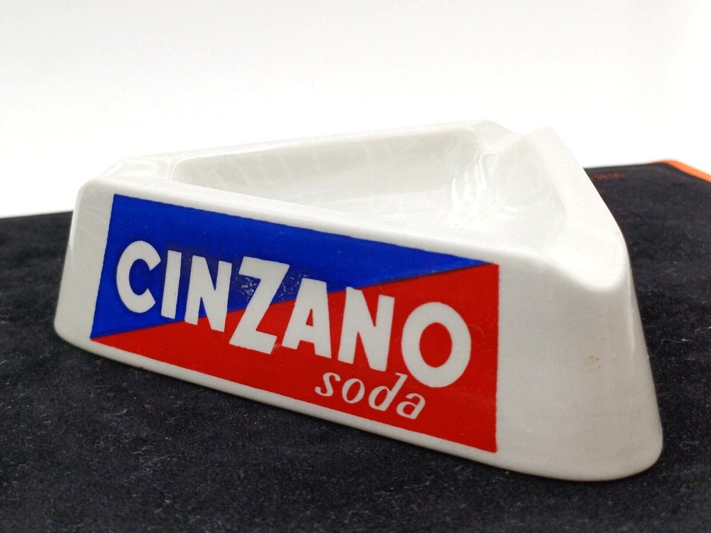 Cinzano Soda – Portacenere pubblicitario Richard Ginori Made in Italy