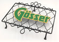 Gösser Beer – Insegna pubblicitaria vintage in ferro battuto
