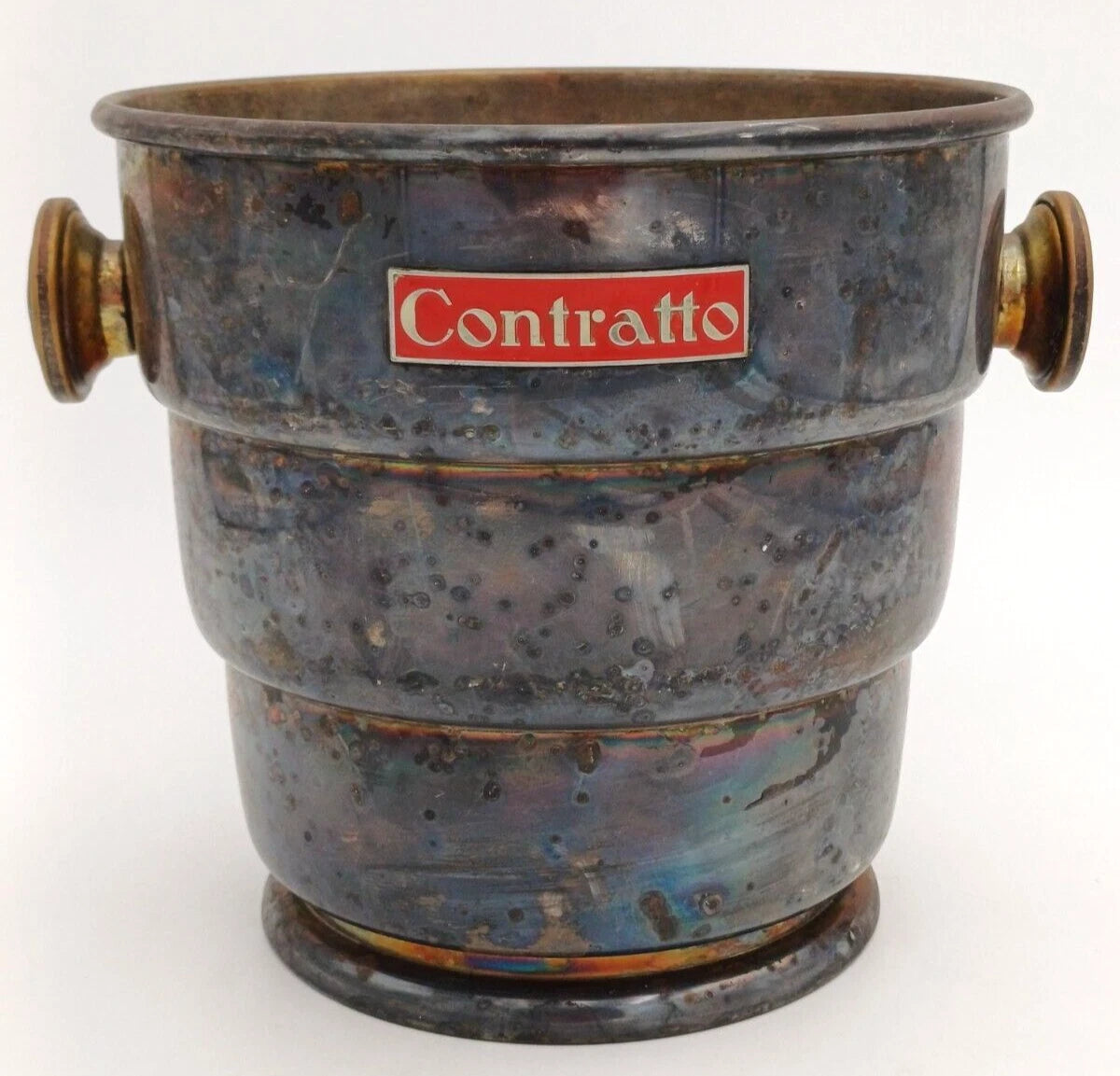 Contratto – Secchiello per ghiaccio vintage anni '50/'60