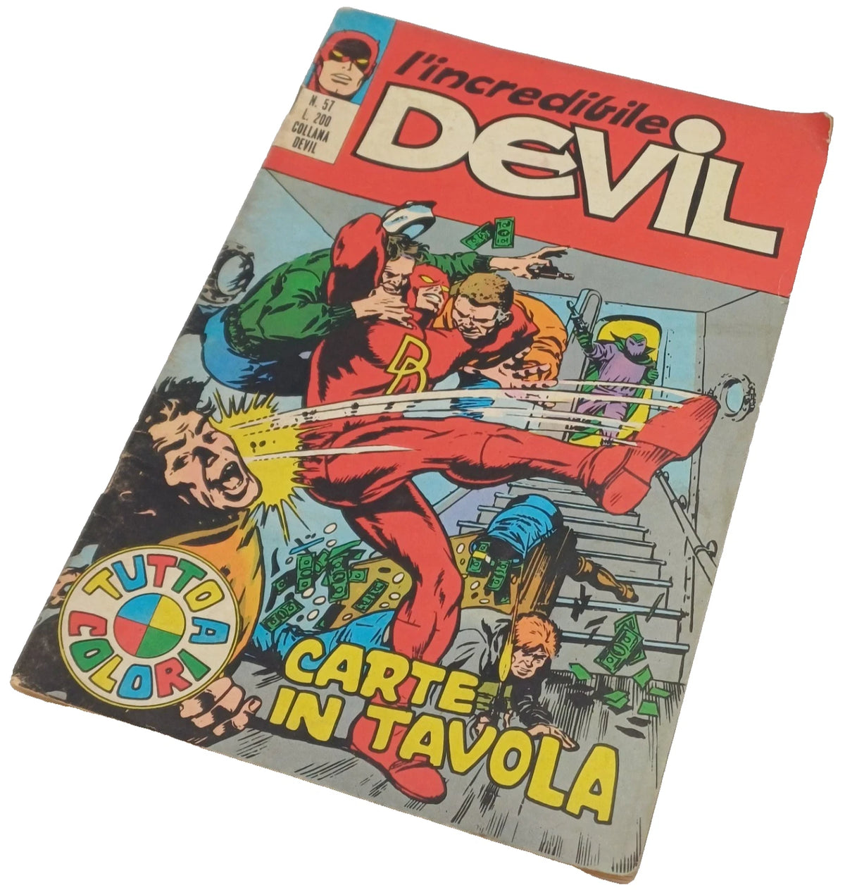 L'Incredibile Devil n. 57 – “Carte in tavola” – Marvel 1972